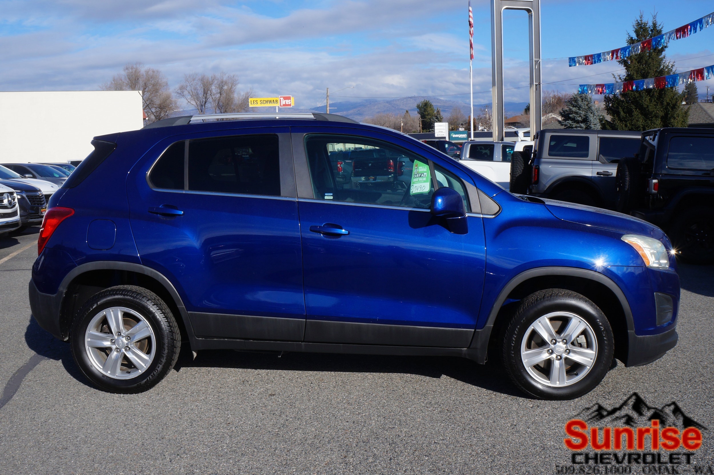 Used 2015 Chevrolet Trax LT with VIN 3GNCJRSB8FL190422 for sale in Omak, WA