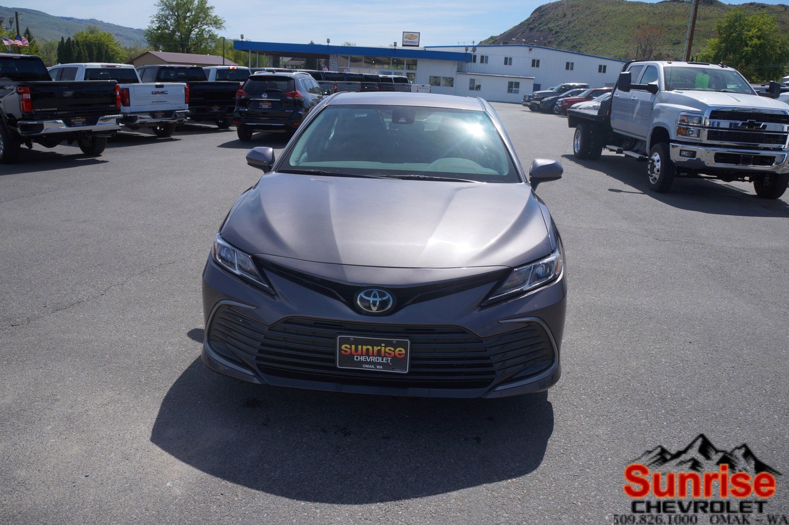 Used 2023 Toyota Camry LE with VIN 4T1C11AKXPU804031 for sale in Omak, WA