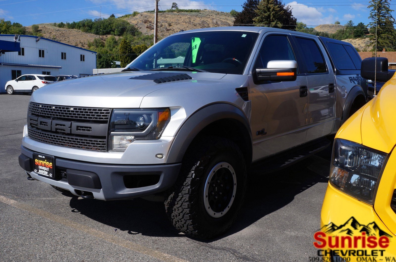 Used 2014 Ford F-150 SVT Raptor with VIN 1FTFW1R63EFB41347 for sale in Omak, WA