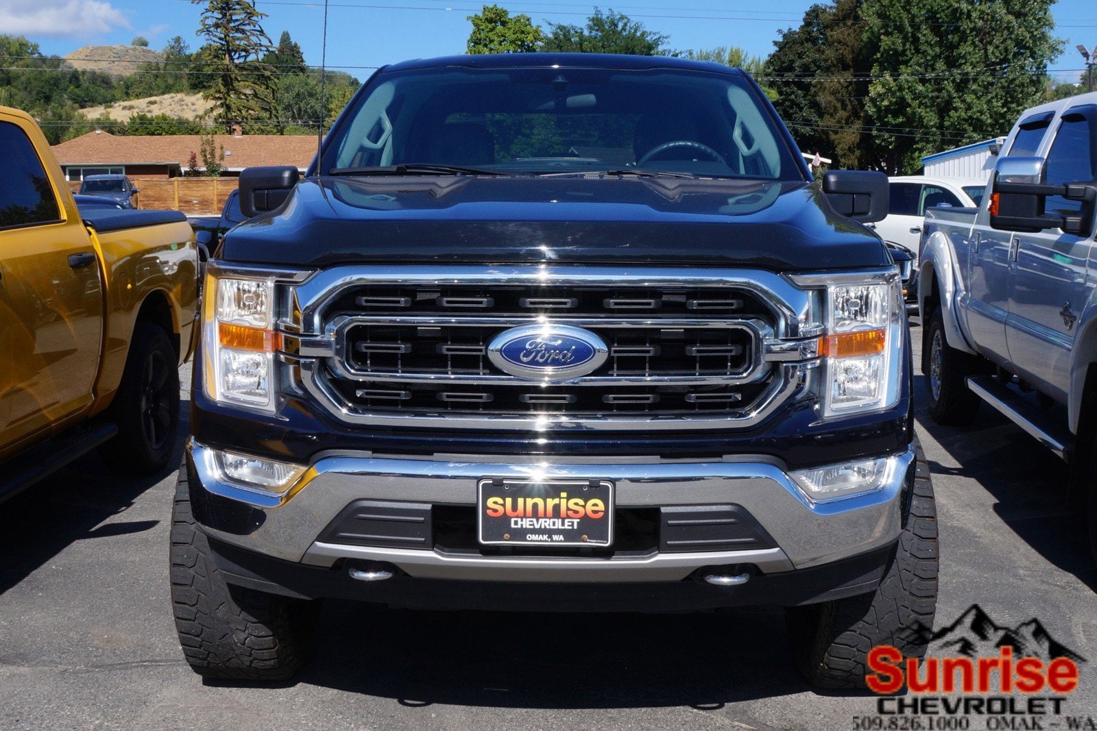 Used 2021 Ford F-150 XLT with VIN 1FTFW1E54MKE90178 for sale in Omak, WA