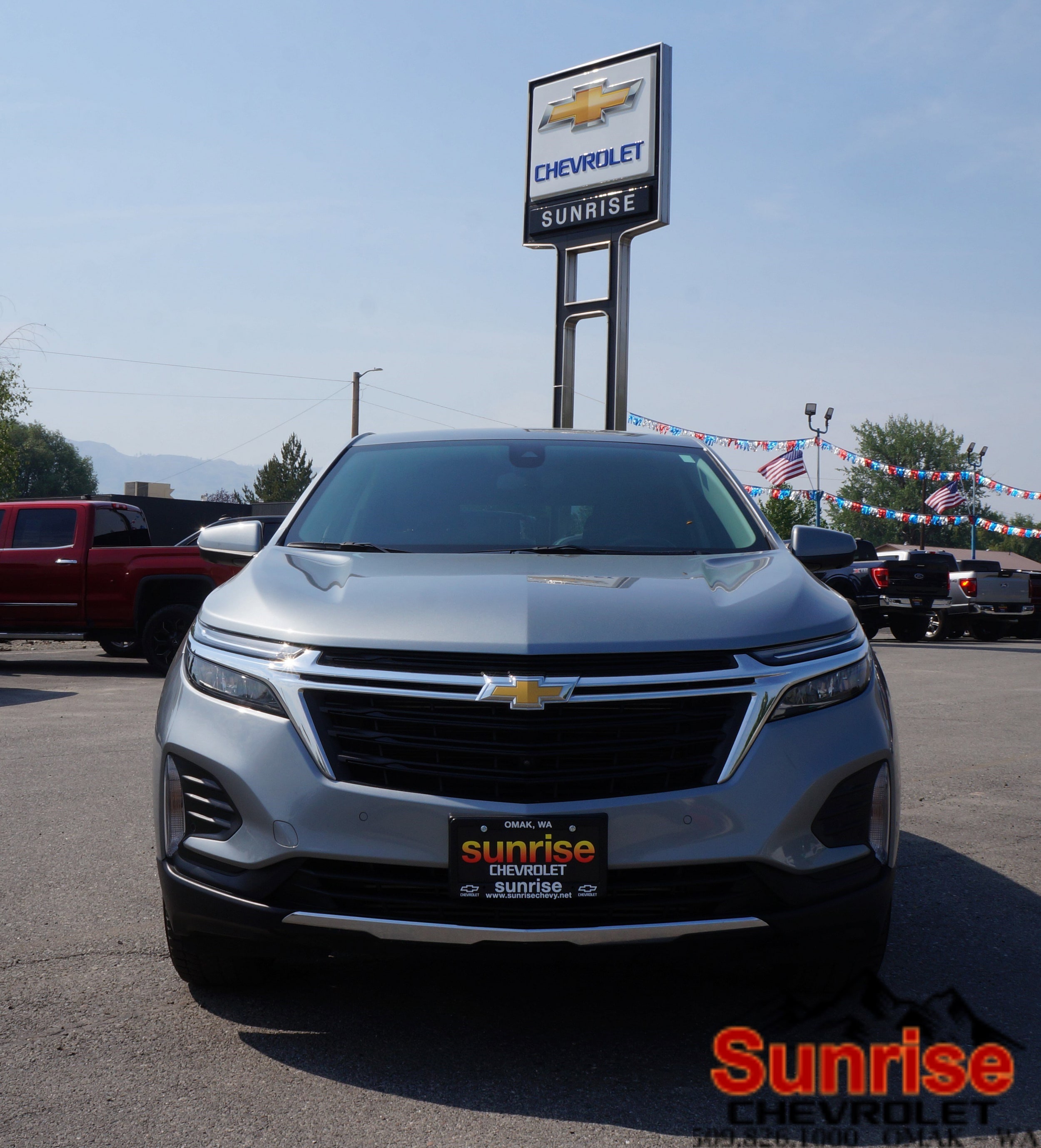 Used 2024 Chevrolet Equinox LT with VIN 3GNAXUEG8RS222361 for sale in Omak, WA