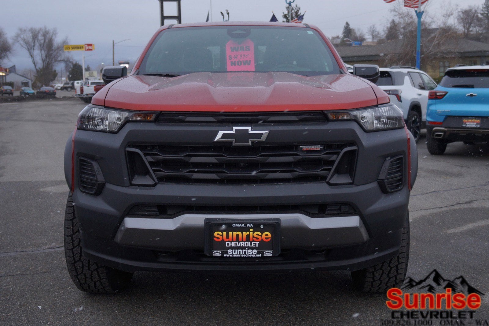 Used 2023 Chevrolet Colorado Trail Boss with VIN 1GCPTEEK8P1154005 for sale in Omak, WA