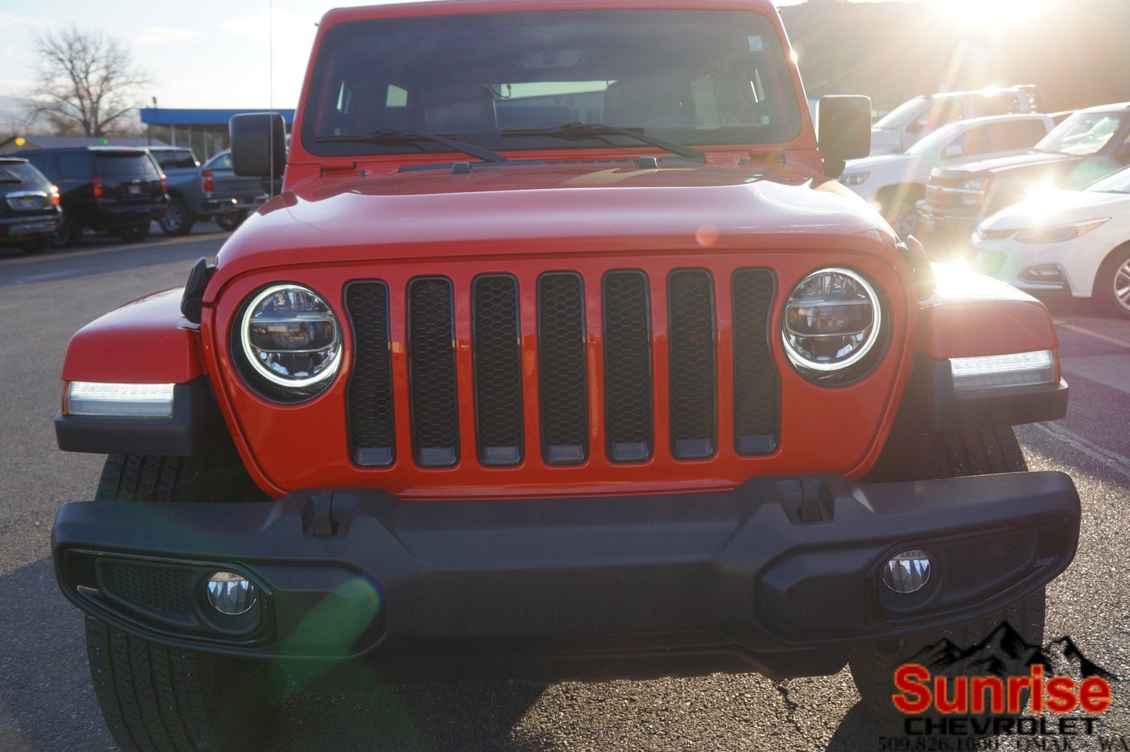 Used 2020 Jeep Wrangler Unlimited Sahara Altitude with VIN 1C4HJXEG6LW208612 for sale in Omak, WA