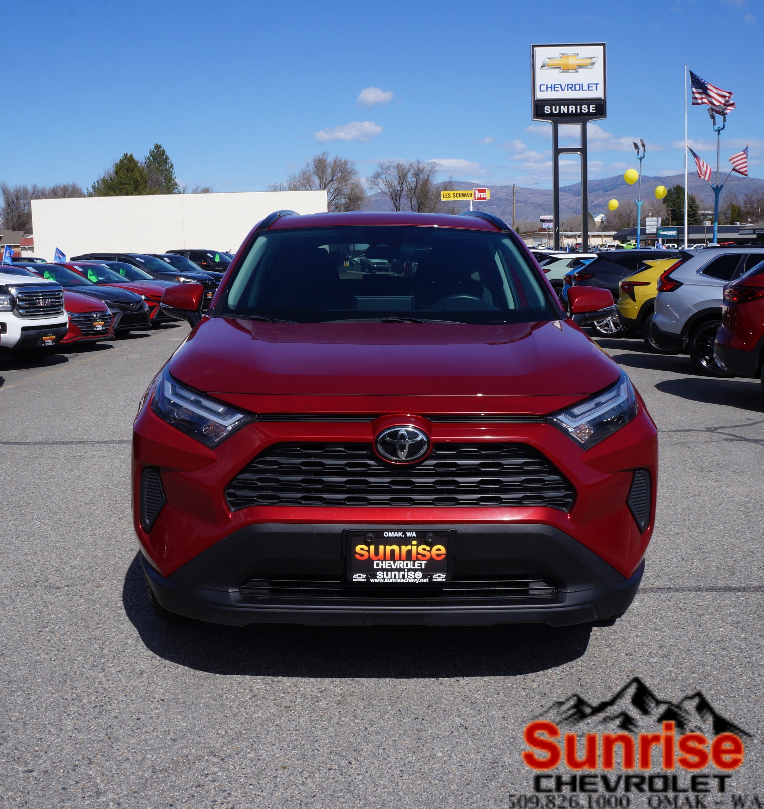 Used 2023 Toyota RAV4 XLE with VIN 2T3P1RFV8PW382464 for sale in Omak, WA