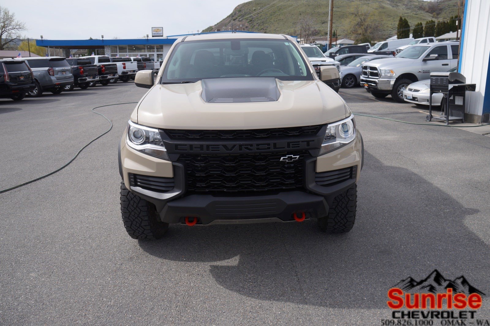 Used 2021 Chevrolet Colorado ZR2 with VIN 1GCGTEEN2M1199091 for sale in Omak, WA