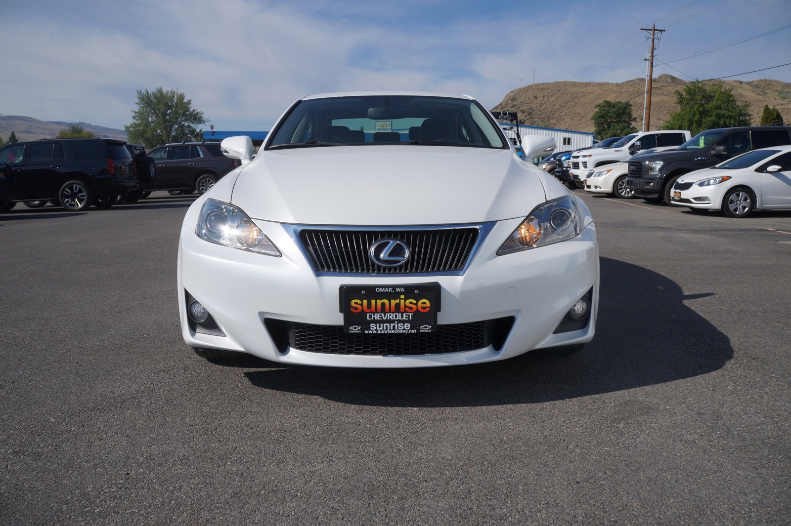 Used 2012 Lexus IS 250 with VIN JTHCF5C27C5057324 for sale in Omak, WA