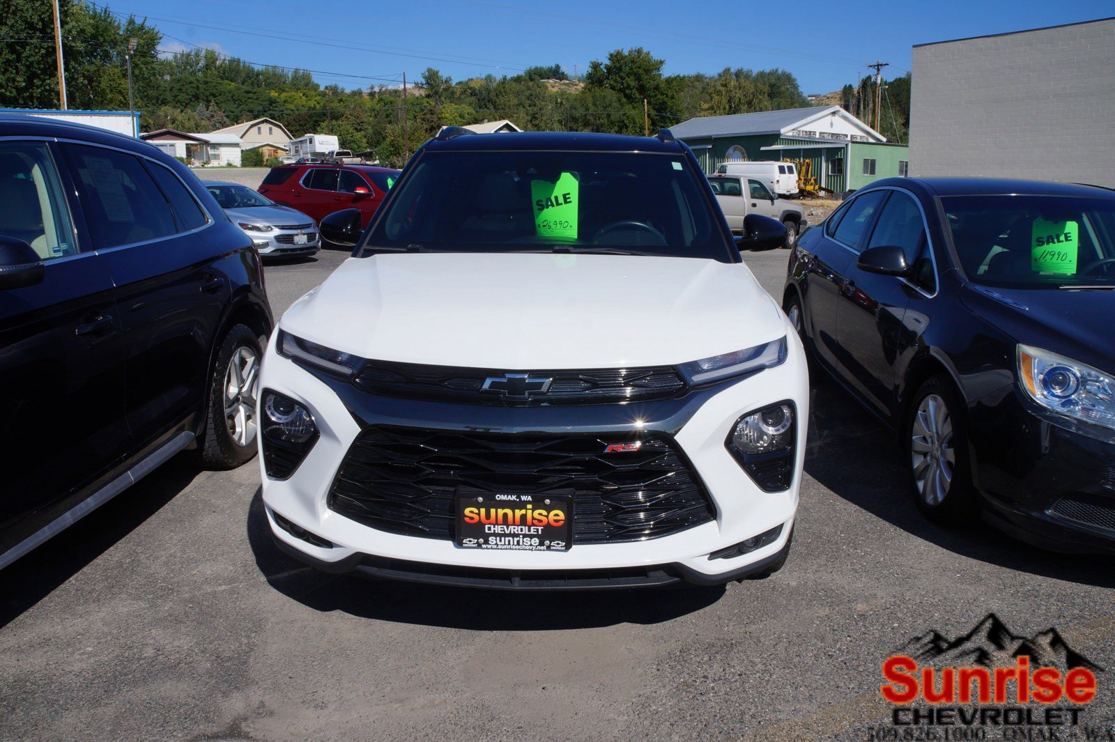 Used 2021 Chevrolet Trailblazer RS with VIN KL79MUSL0MB130071 for sale in Omak, WA