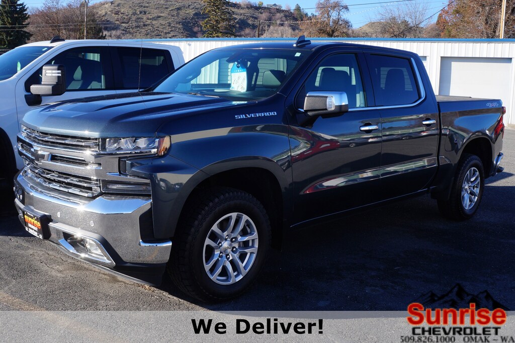 Used 2019 Chevrolet Silverado 1500 LTZ 4WD Crew Cab 147 LTZ