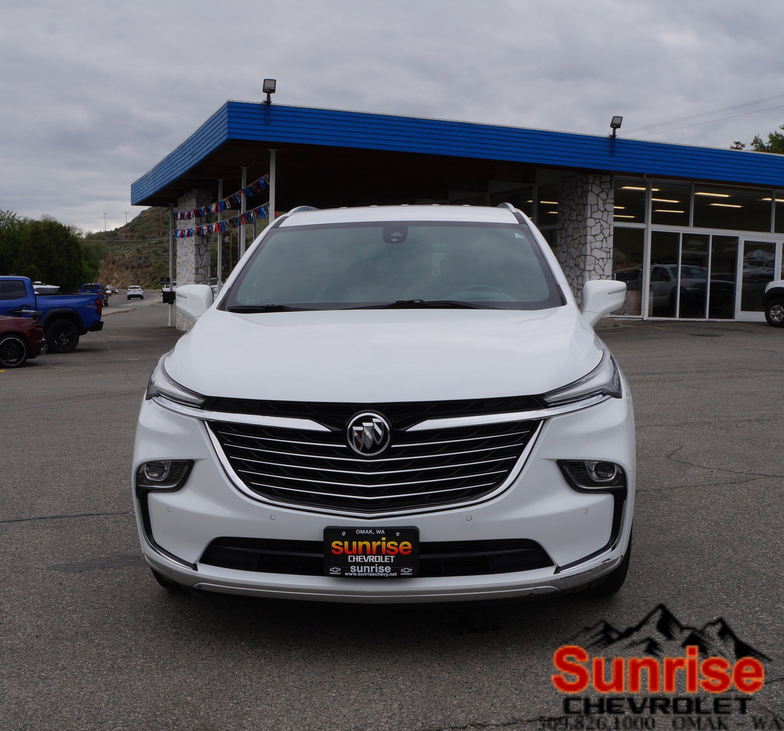 Used 2024 Buick Enclave Premium with VIN 5GAEVBKWXRJ124337 for sale in Omak, WA