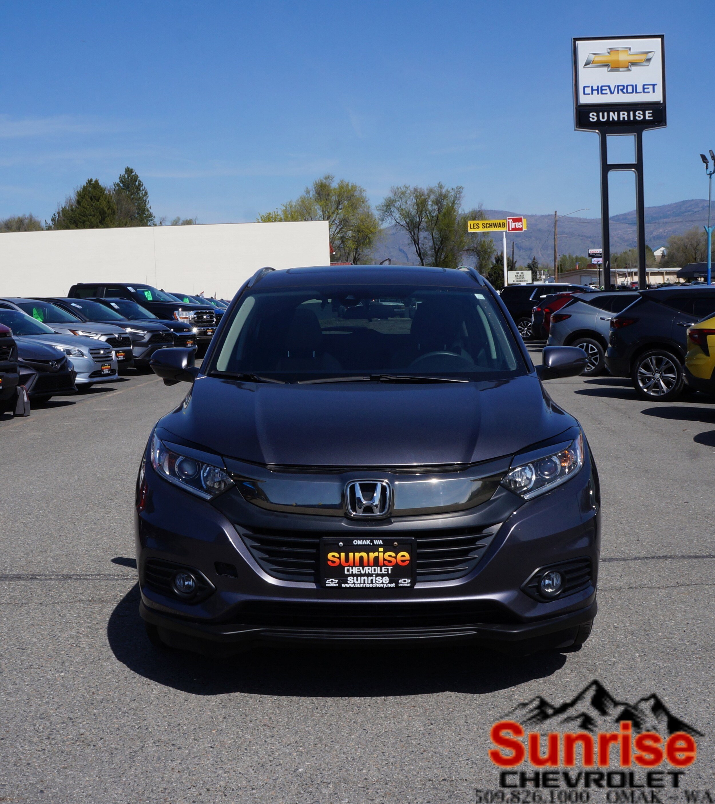 Used 2022 Honda HR-V EX with VIN 3CZRU6H54NM755424 for sale in Omak, WA