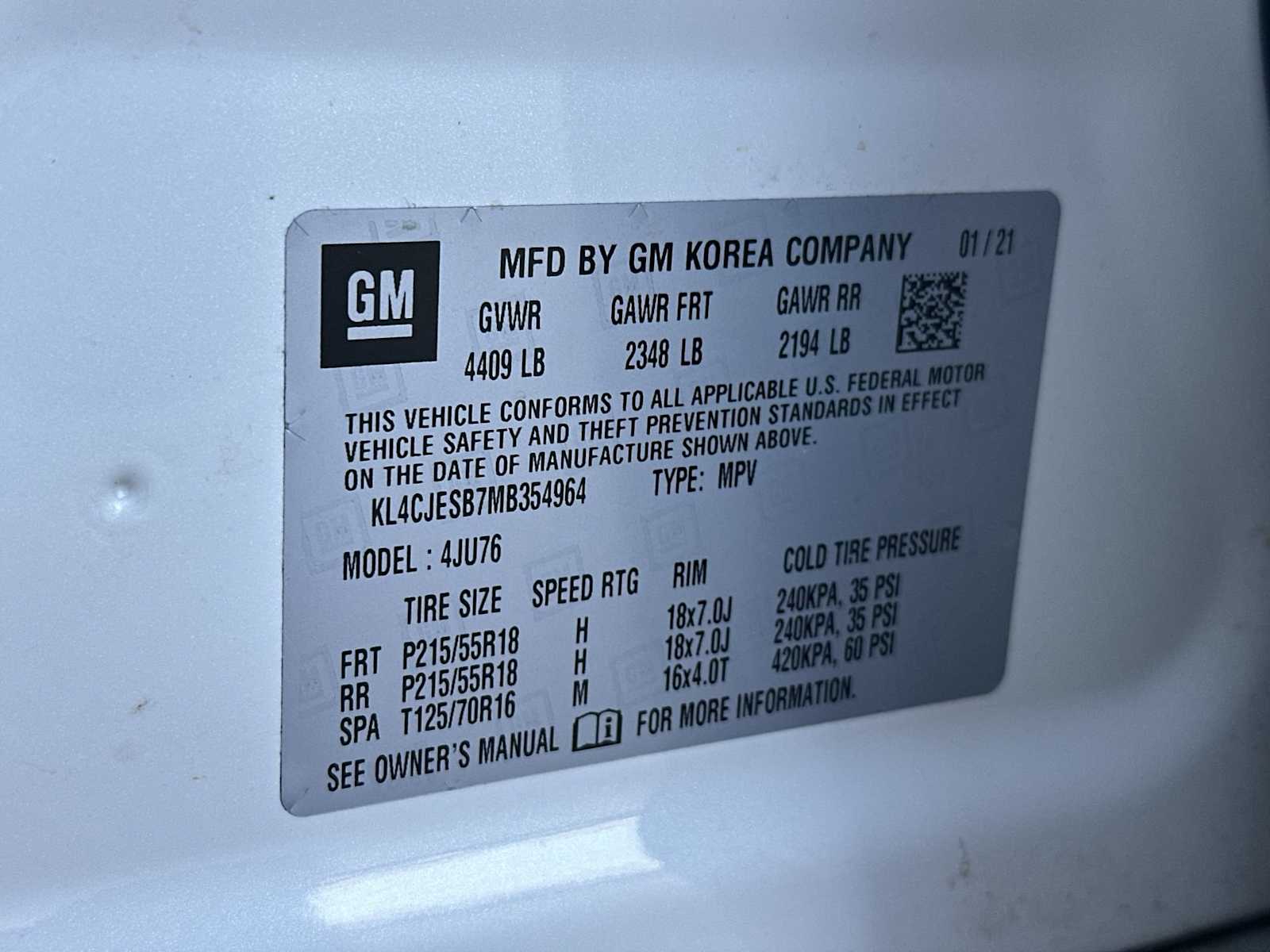 Thumbnail: 2021 Buick Encore - 45