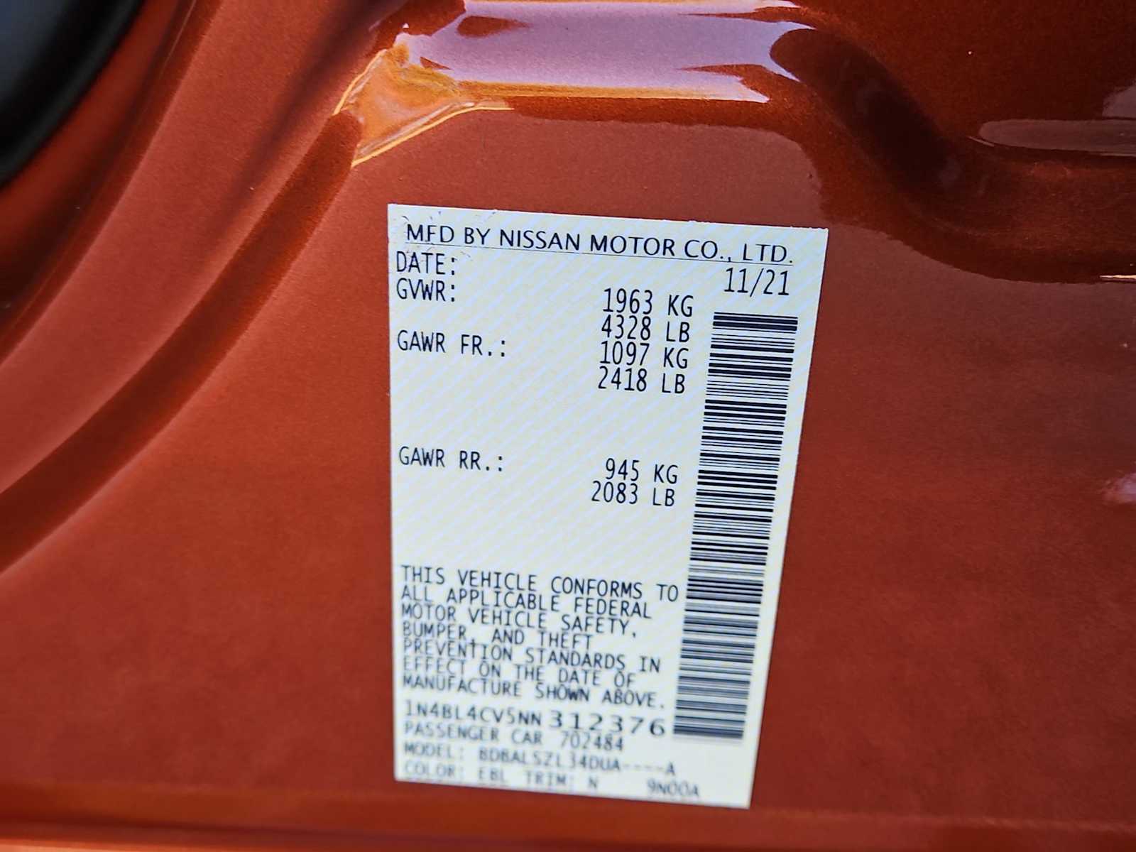 Thumbnail: 2022 Nissan Altima - 36