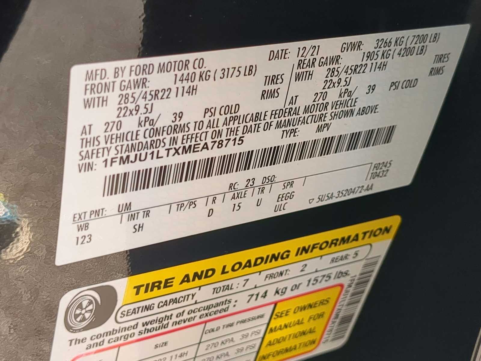 Thumbnail: 2021 Ford Expedition - 37