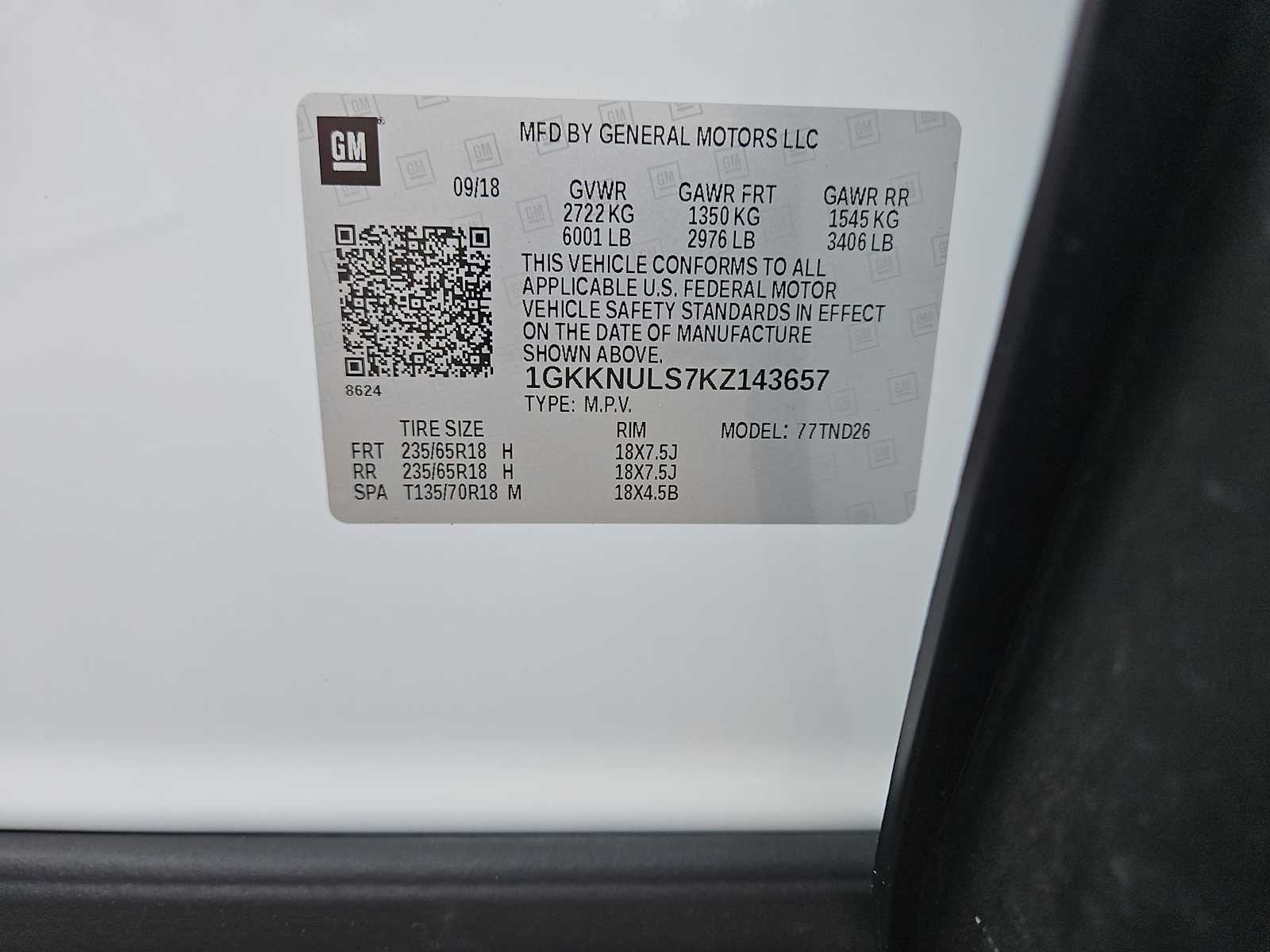 Thumbnail: 2019 GMC Acadia - 36