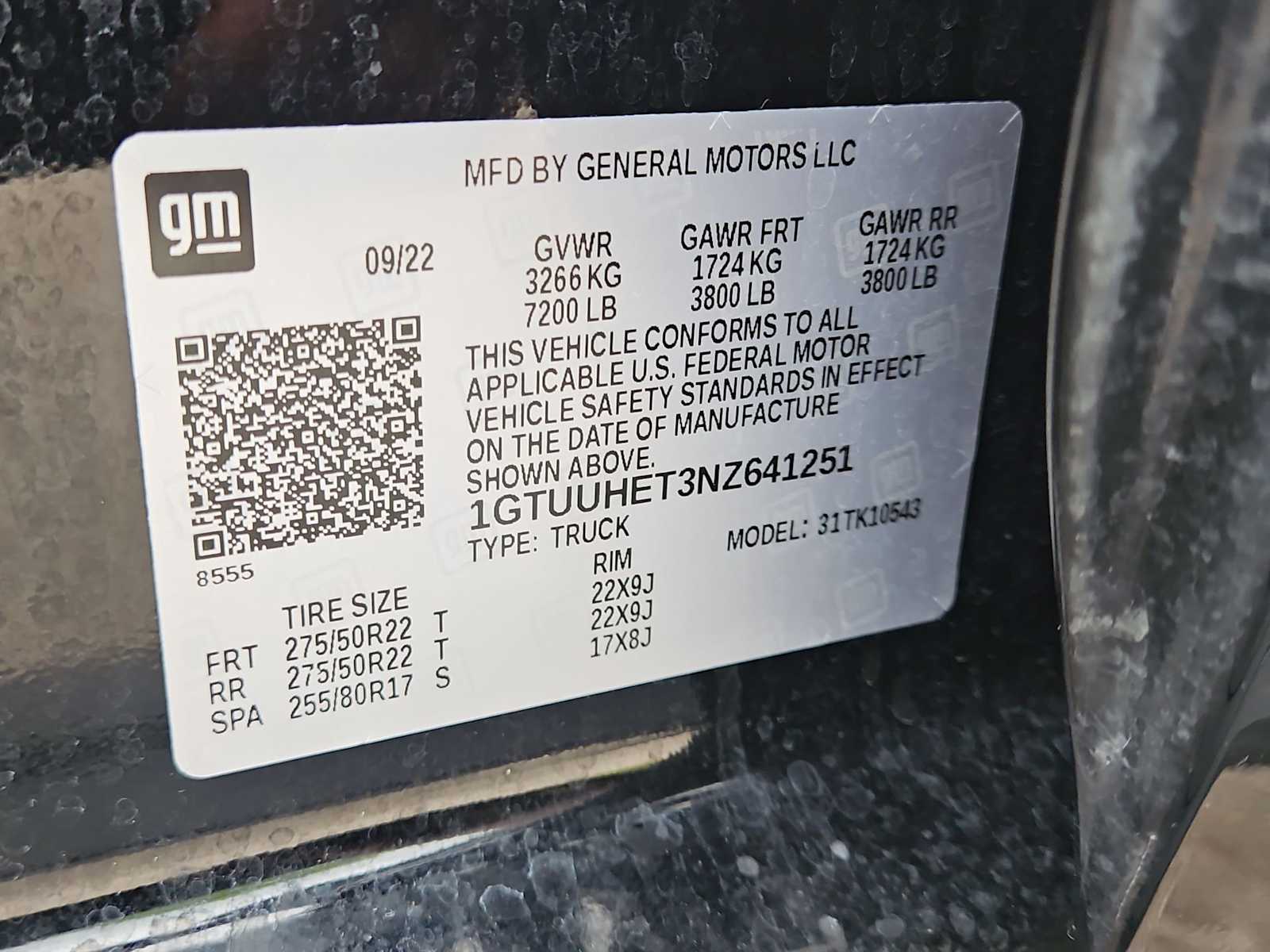 Thumbnail: 2022 GMC Sierra 1500 - 36