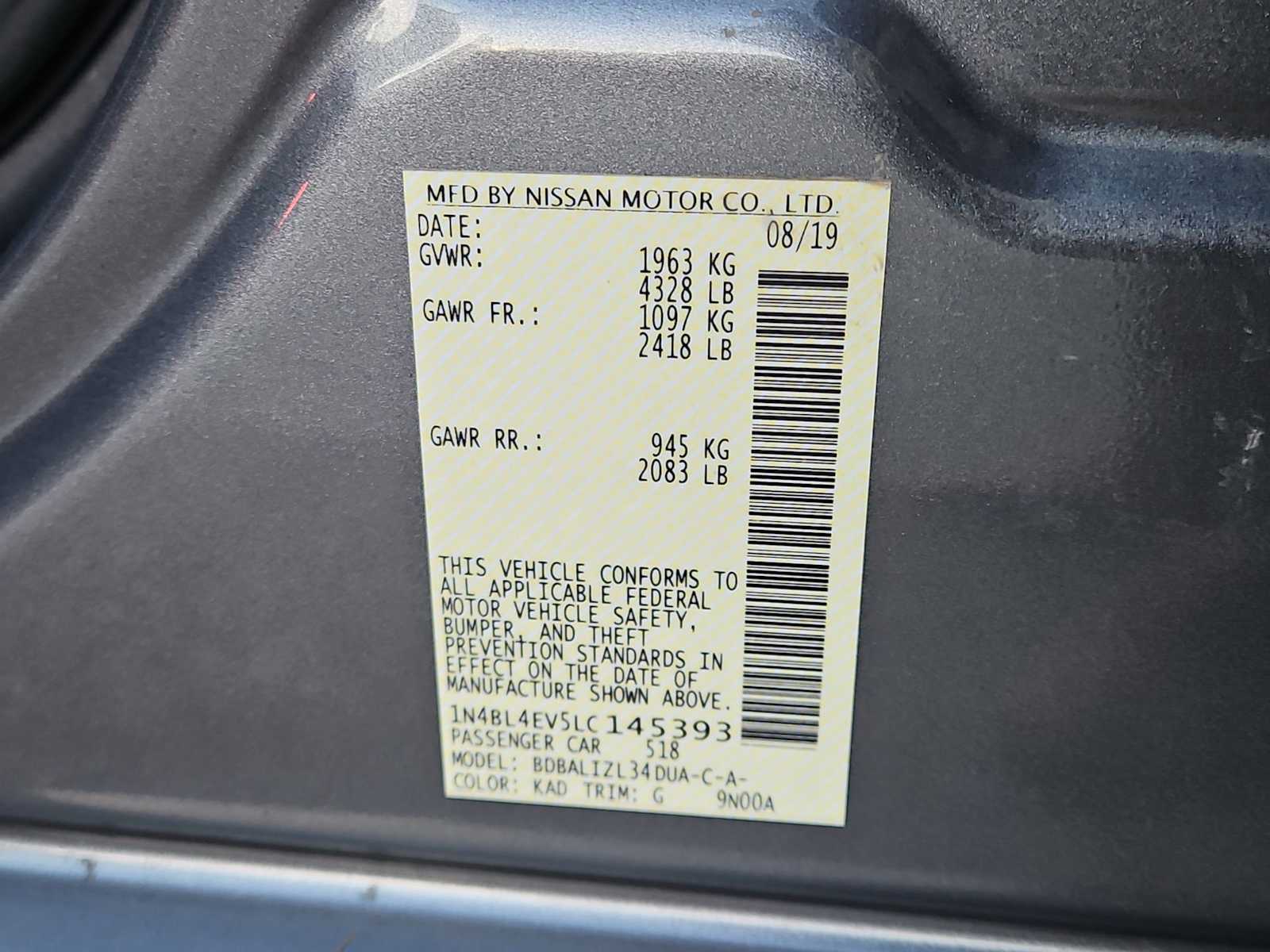 Thumbnail: 2020 Nissan Altima - 36