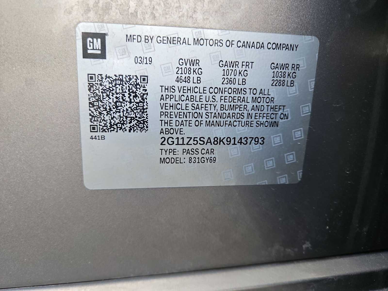 Thumbnail: 2019 Chevrolet Impala - 34