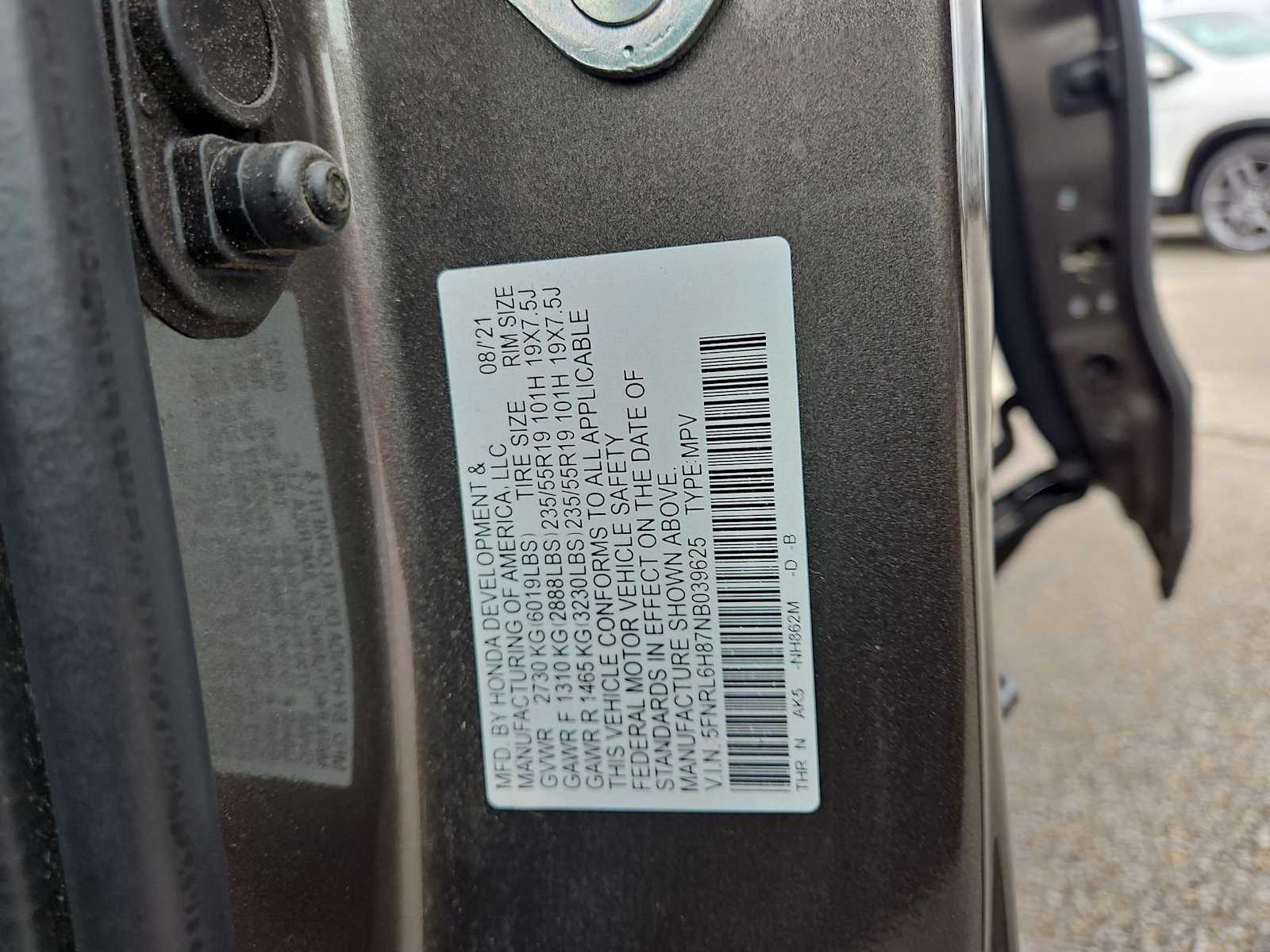 Thumbnail: 2022 Honda Odyssey - 37