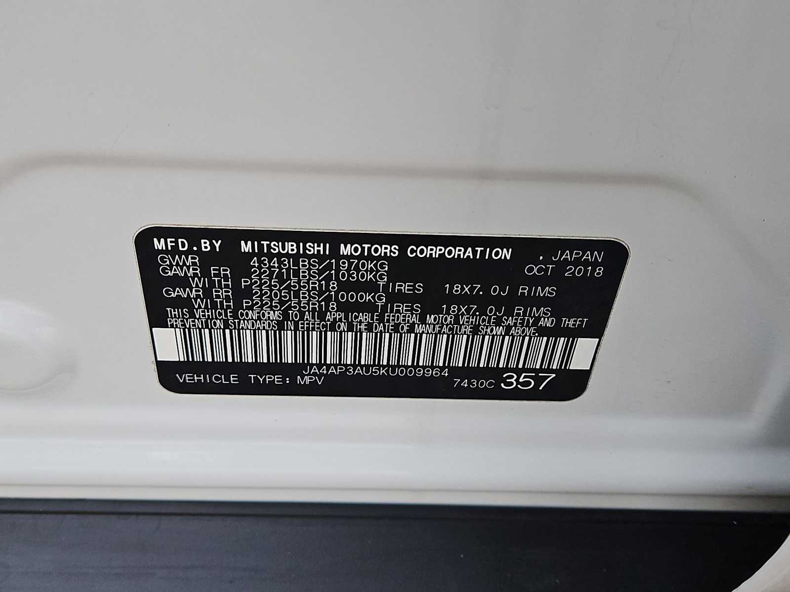 Thumbnail: 2019 Mitsubishi Outlander Sport - 35