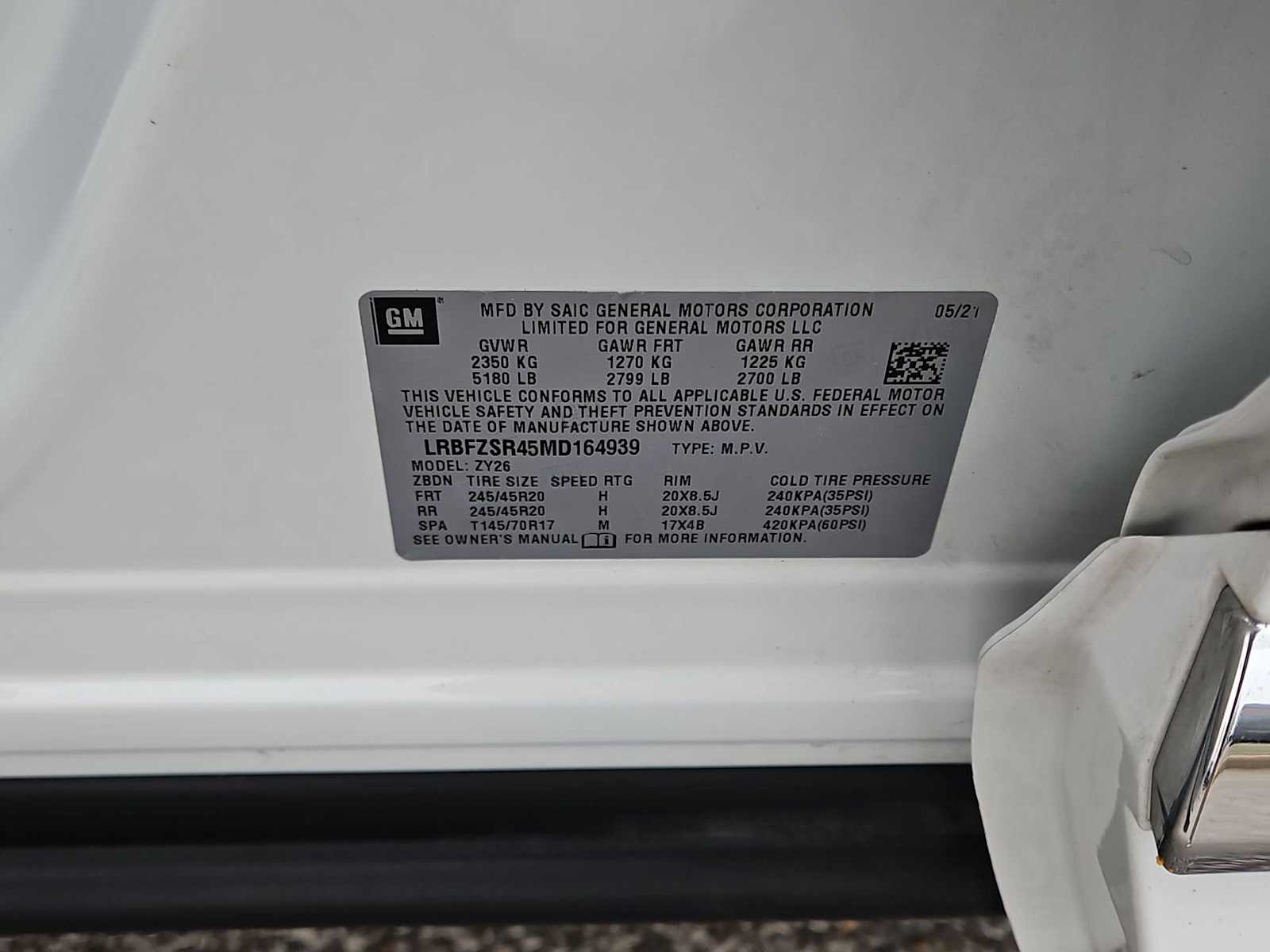 Thumbnail: 2021 Buick Envision - 36