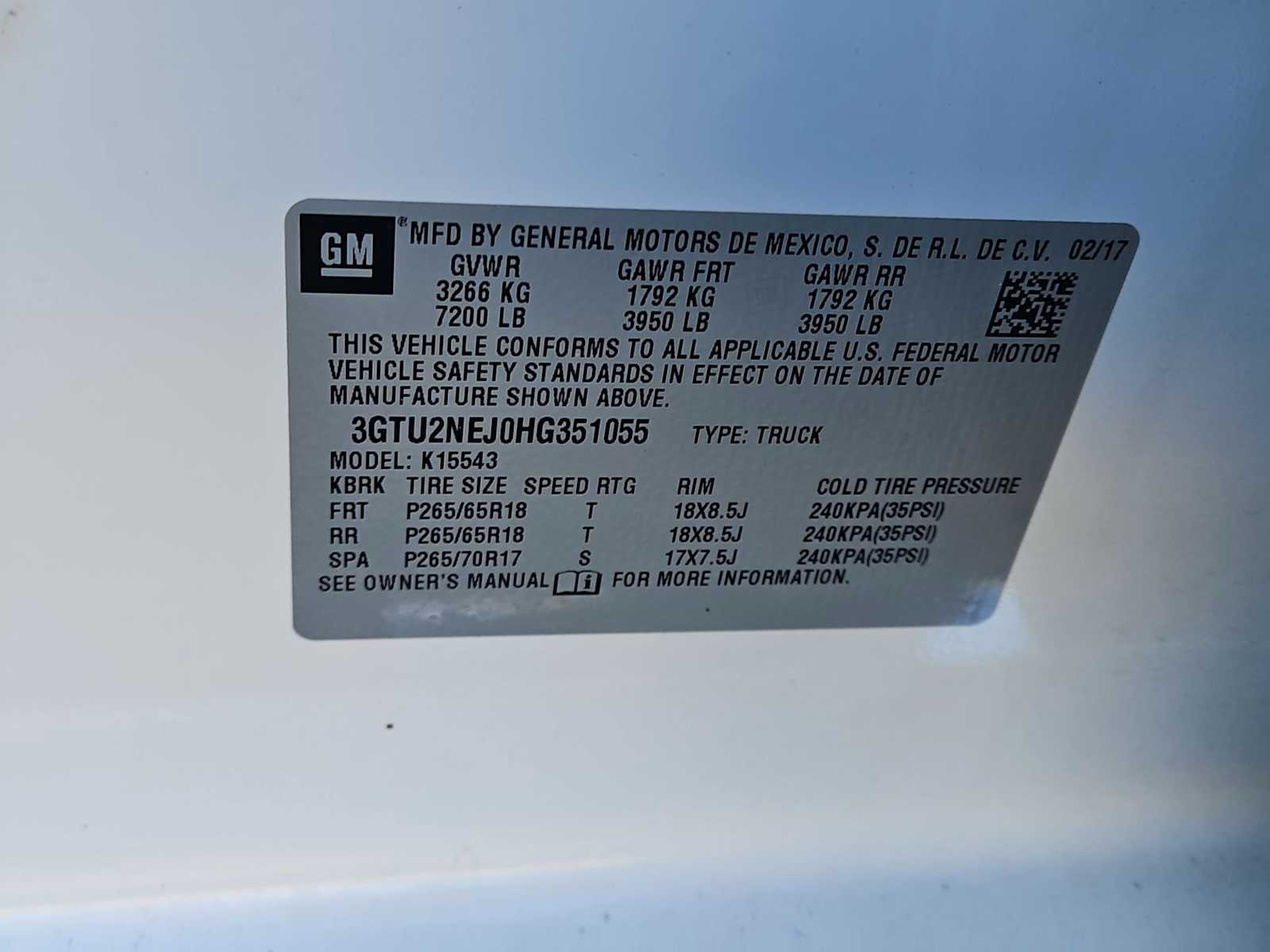 Thumbnail: 2017 GMC Sierra 1500 - 35