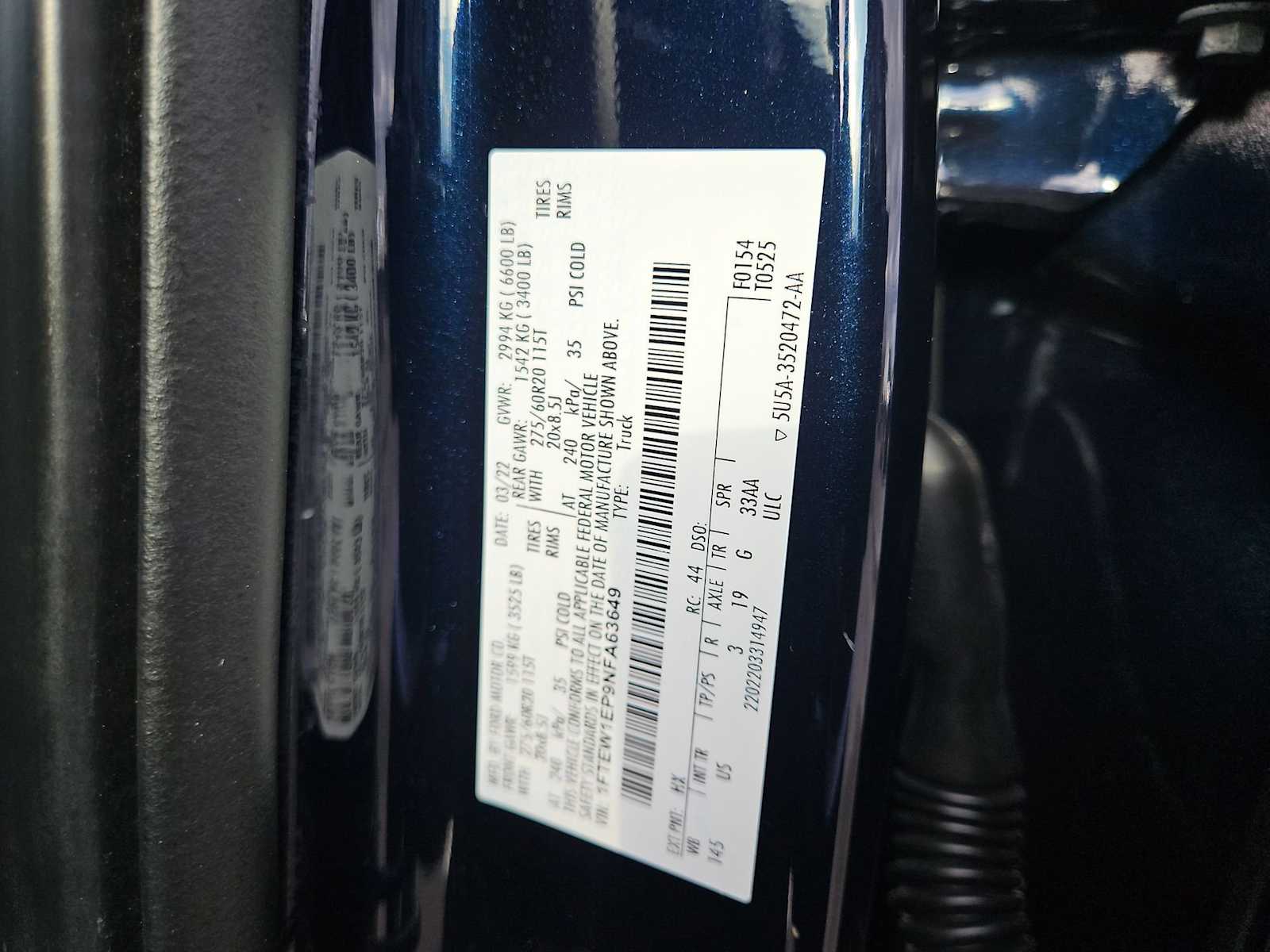 Thumbnail: 2022 Ford F-150 - 38