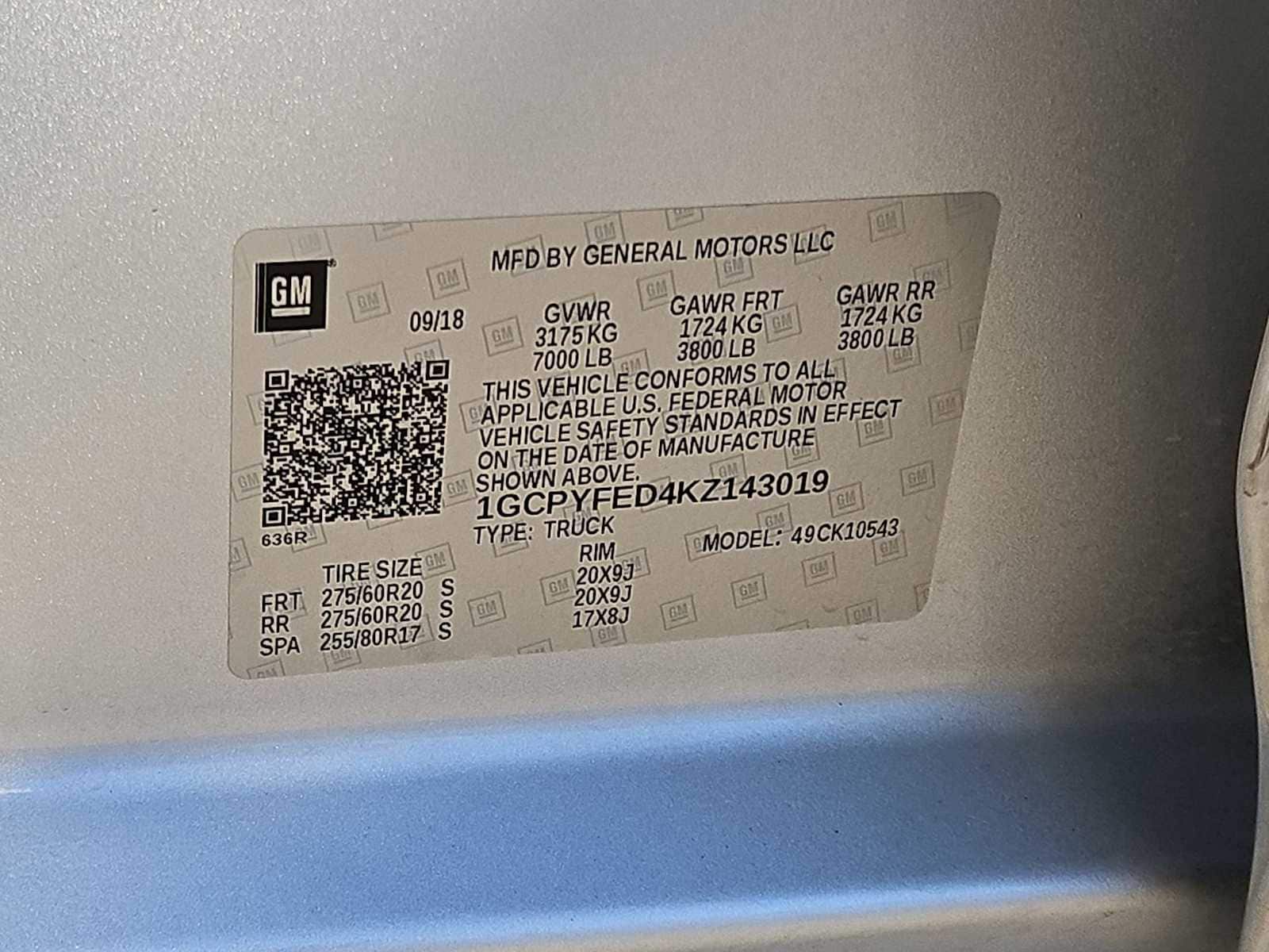 Thumbnail: 2019 Chevrolet Silverado 1500 - 35