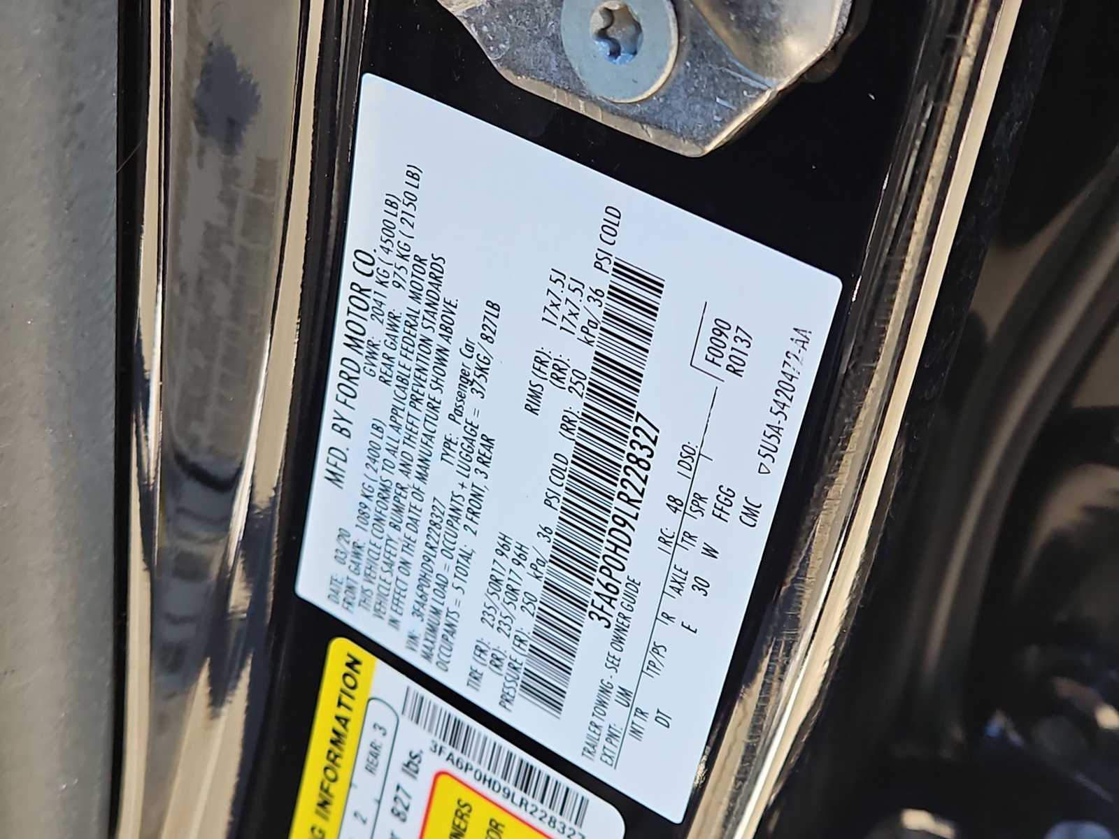 Thumbnail: 2020 Ford Fusion - 35