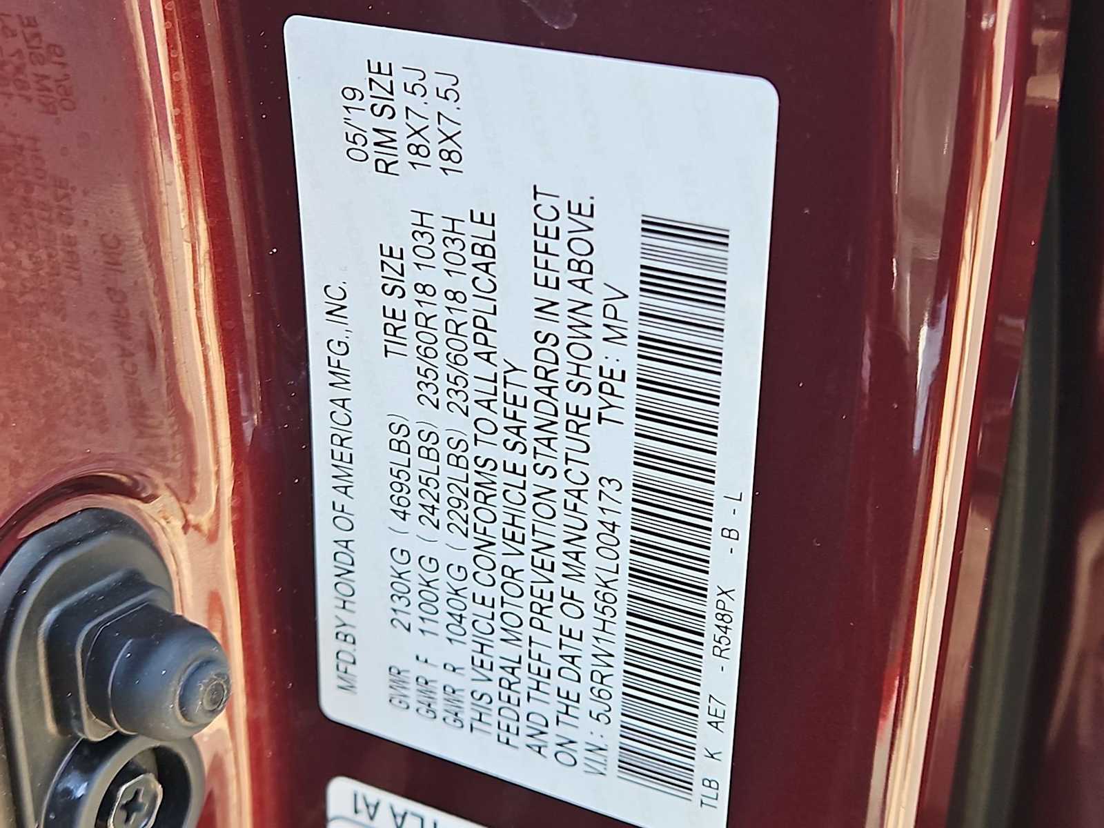 Thumbnail: 2019 Honda CR-V - 37