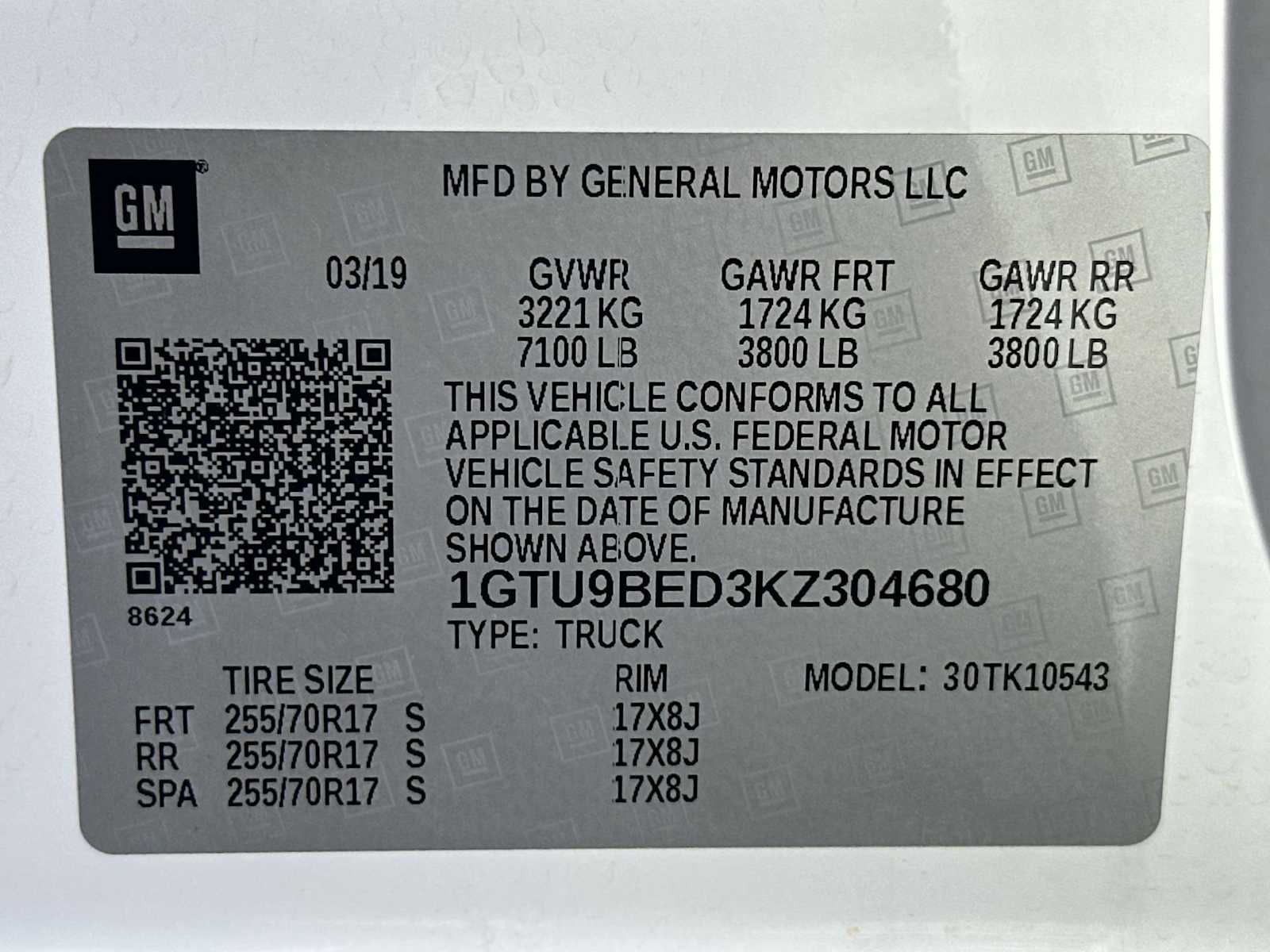 Thumbnail: 2019 GMC Sierra 1500 - 34