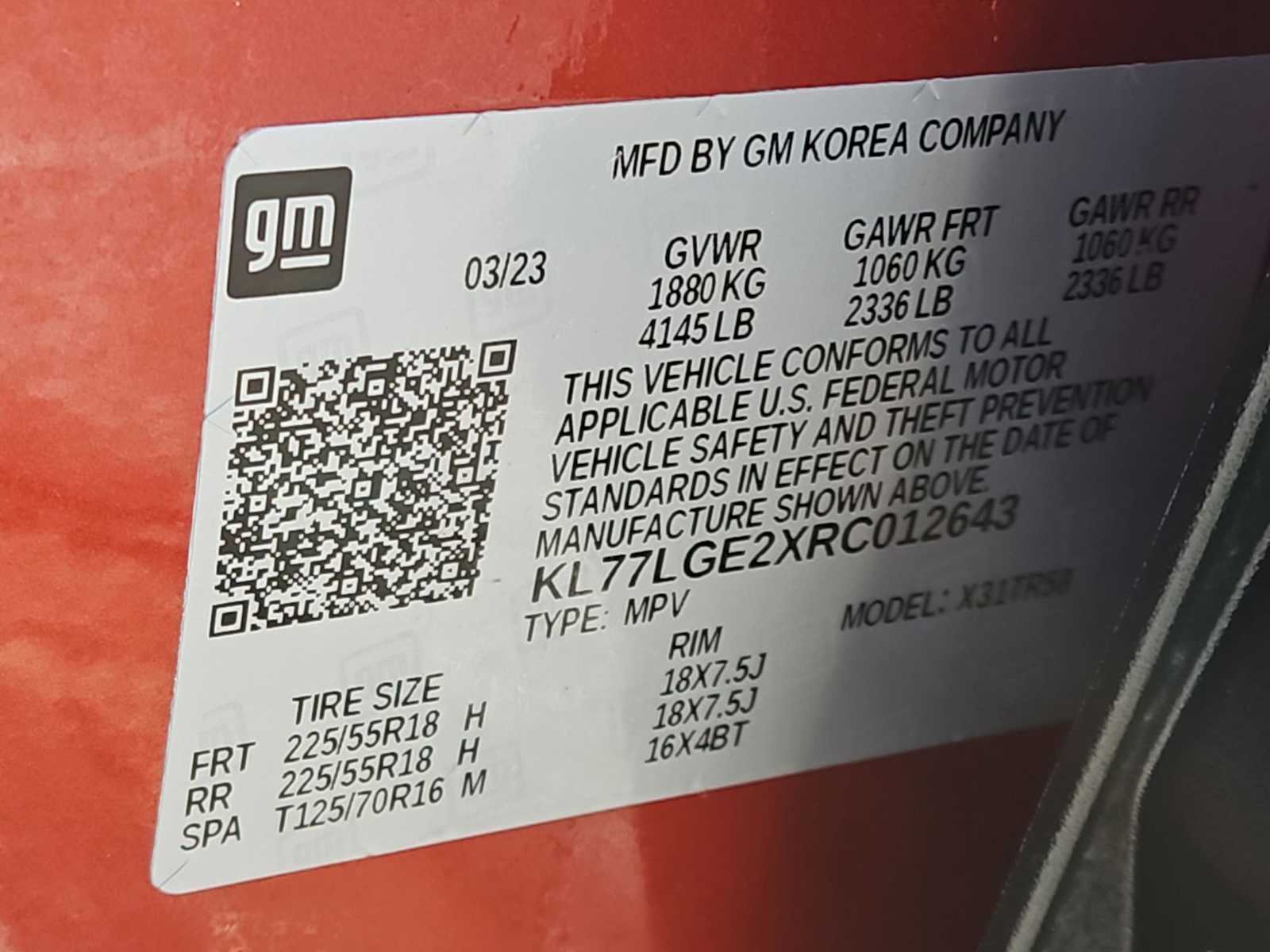 Thumbnail: 2024 Chevrolet Trax - 36