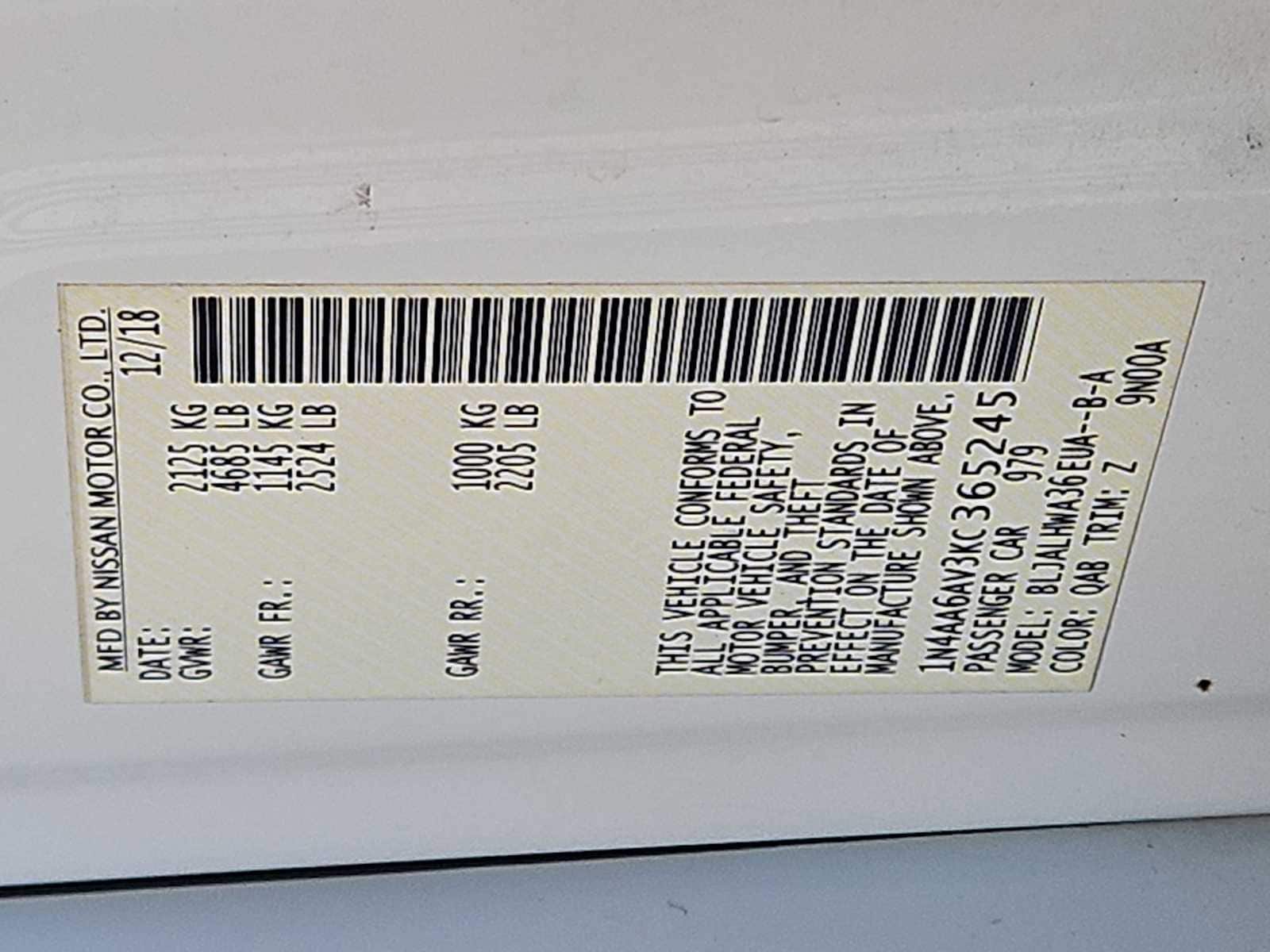 Thumbnail: 2019 Nissan Maxima - 39