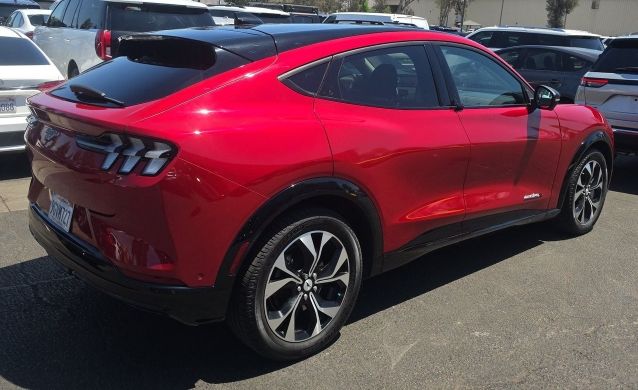 Used 2023 Ford Mustang Mach-E Premium AWD with VIN 3FMTK3SUXPMA57575 for sale in Fontana, CA