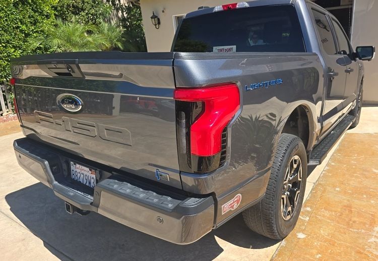 Used 2023 Ford F-150 Lightning XLT with VIN 1FTVW1EL0PWG63718 for sale in Fontana, CA