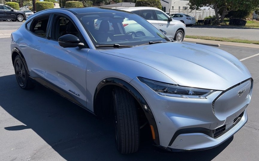 Used 2022 Ford Mustang Mach-E California Route 1 RWD with VIN 3FMTK2R77NMA38022 for sale in Fontana, CA