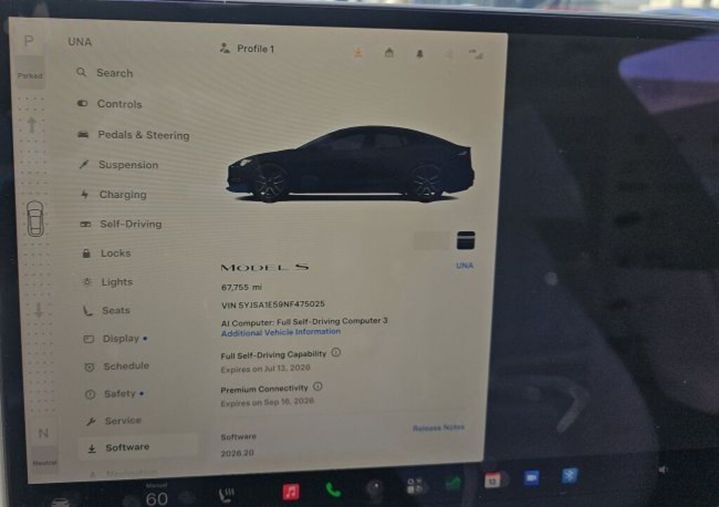 Used 2022 Tesla Model S Base Hatchback