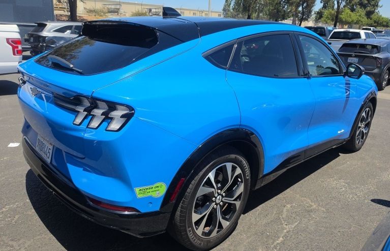 Used 2023 Ford Mustang Mach-E Premium RWD with VIN 3FMTK3RM6PMA33599 for sale in Fontana, CA