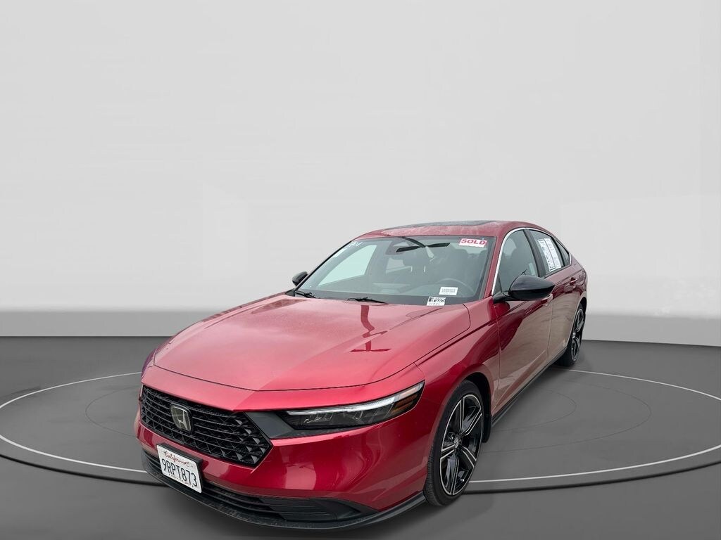 Certified 2024 Honda Accord Hybrid Sport Sedan