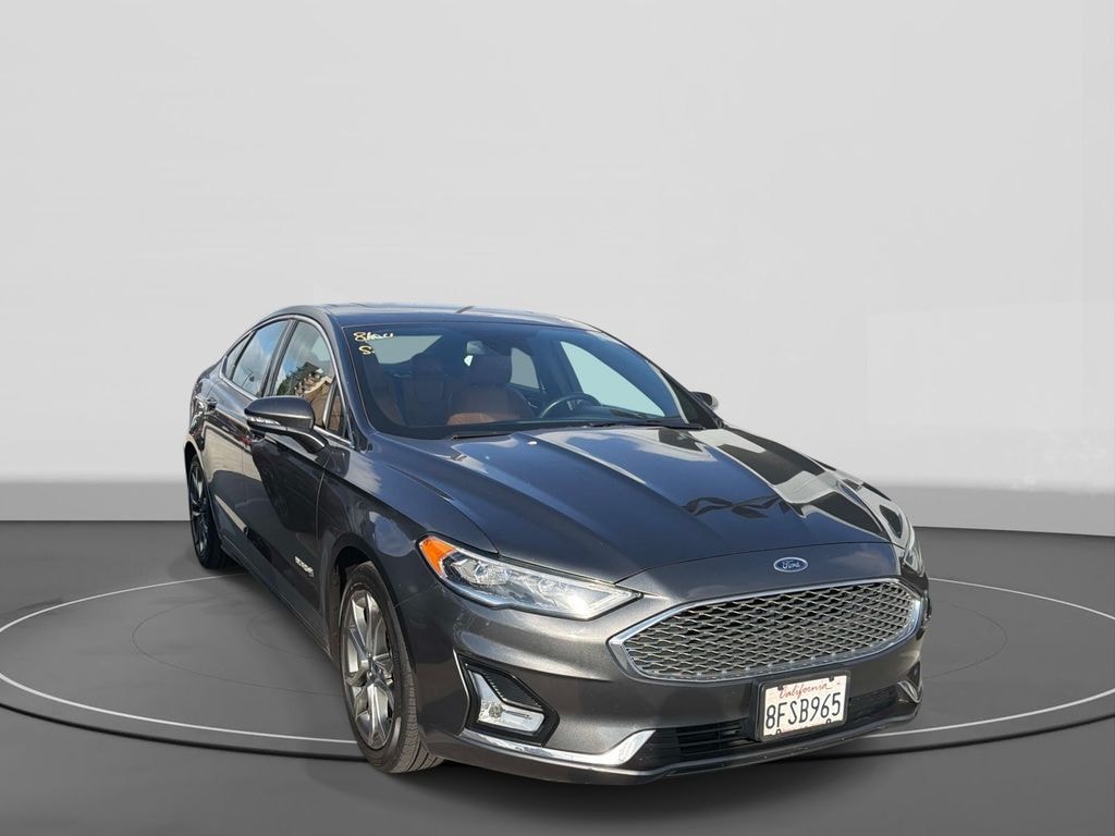 Certified 2019 Ford Fusion Hybrid Titanium Sedan