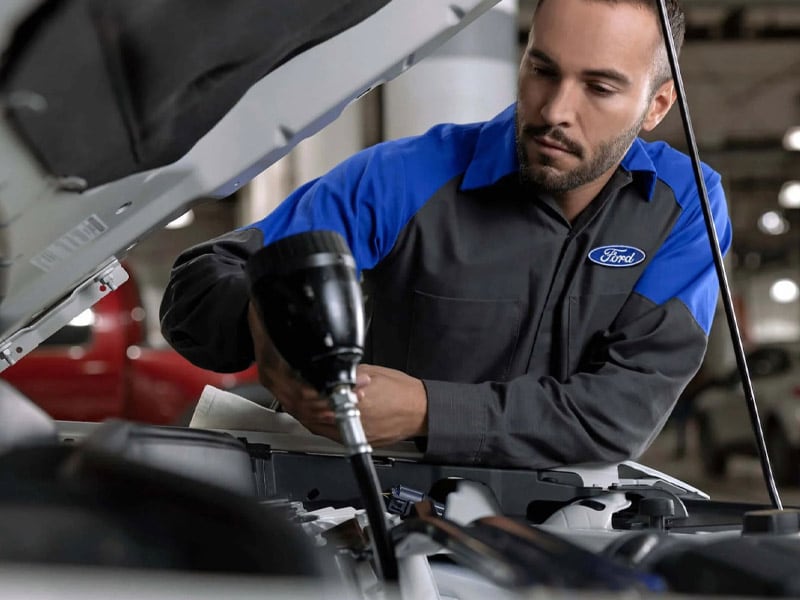 Ford Service Department in North Hollywood Los Angeles County California USA