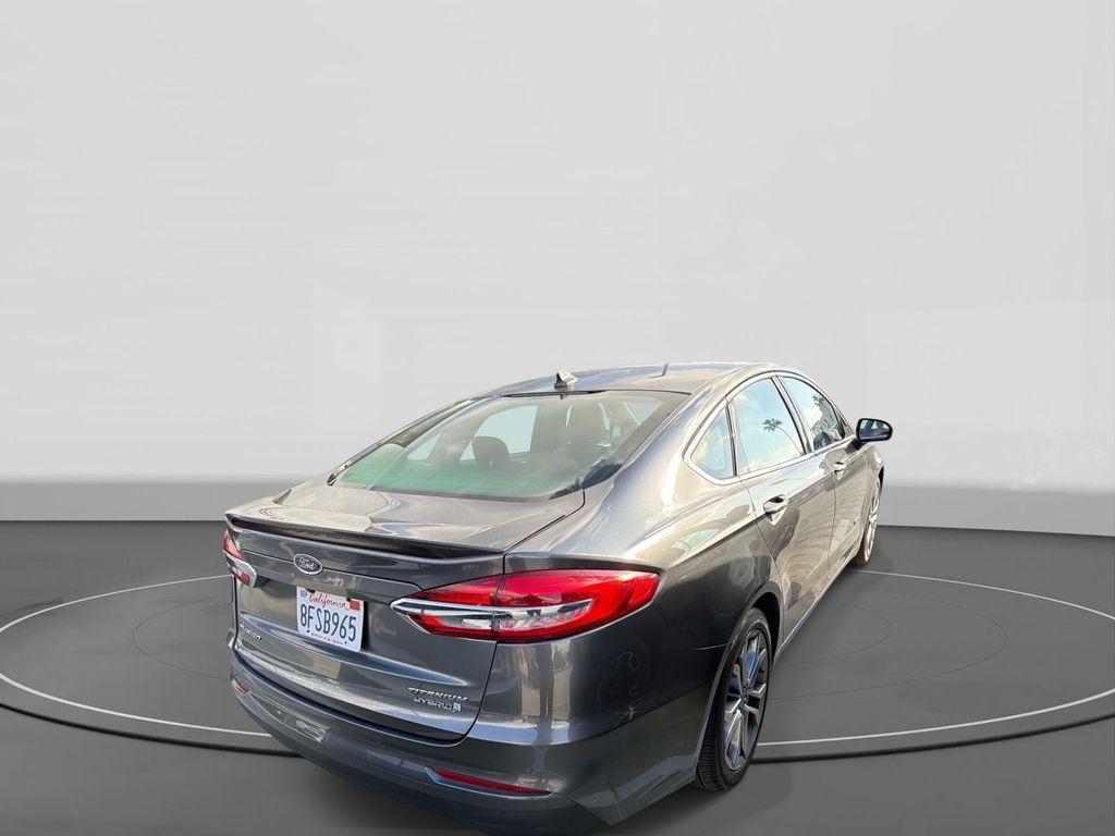 Certified 2019 Ford Fusion Hybrid Titanium Sedan