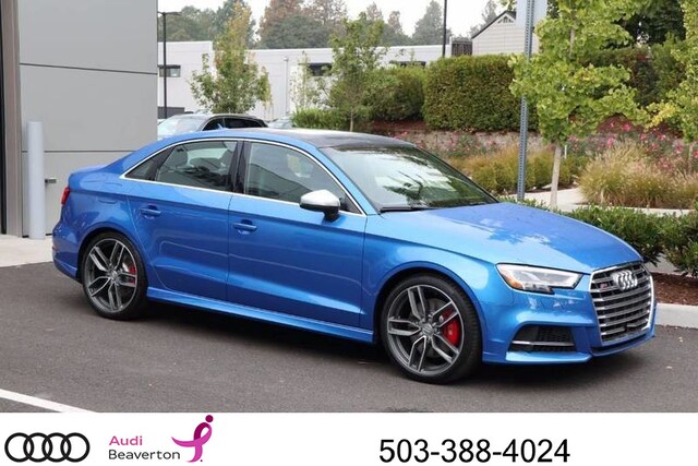 New 2018 Audi S3 Sedan For Sale In Beaverton Or Near Portland Or
