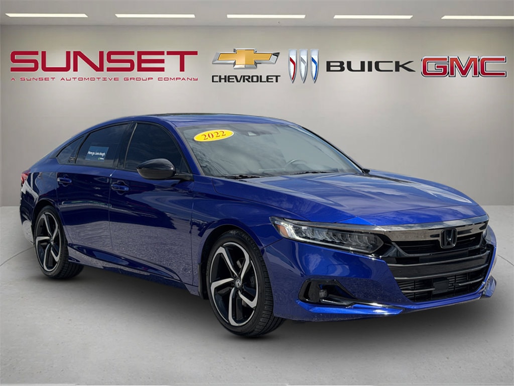 Used 2022 Honda Accord Sport 2.0T Sedan