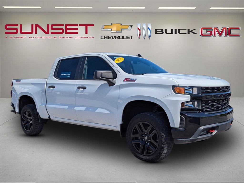 Used 2021 Chevrolet Silverado 1500 Custom Trail Boss Truck
