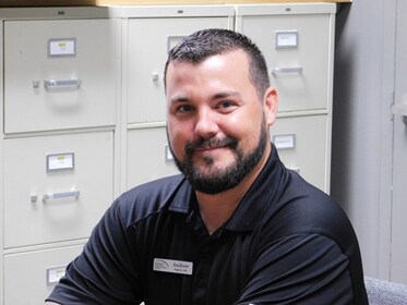 Staff member Andrew McCarthy from ID_ab5b70