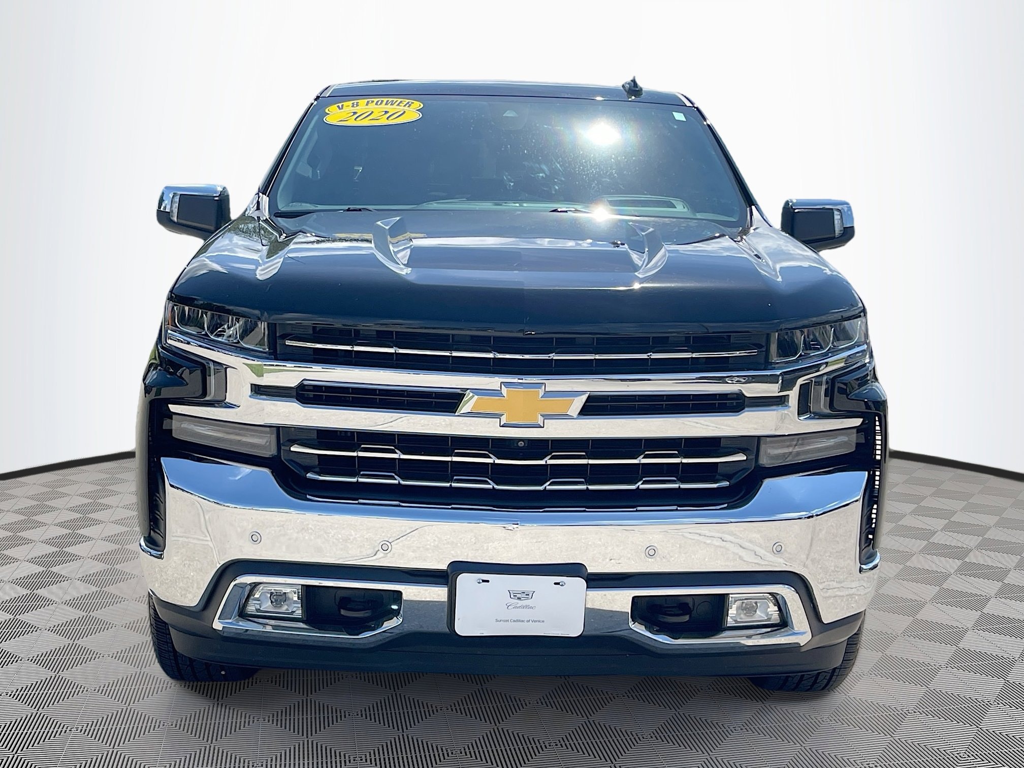 Used 2020 Chevrolet Silverado 1500 LTZ with VIN 1GCUYGED2LZ219590 for sale in Venice, FL