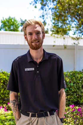 Staff member Fisher Hayes from 24eef82f5899