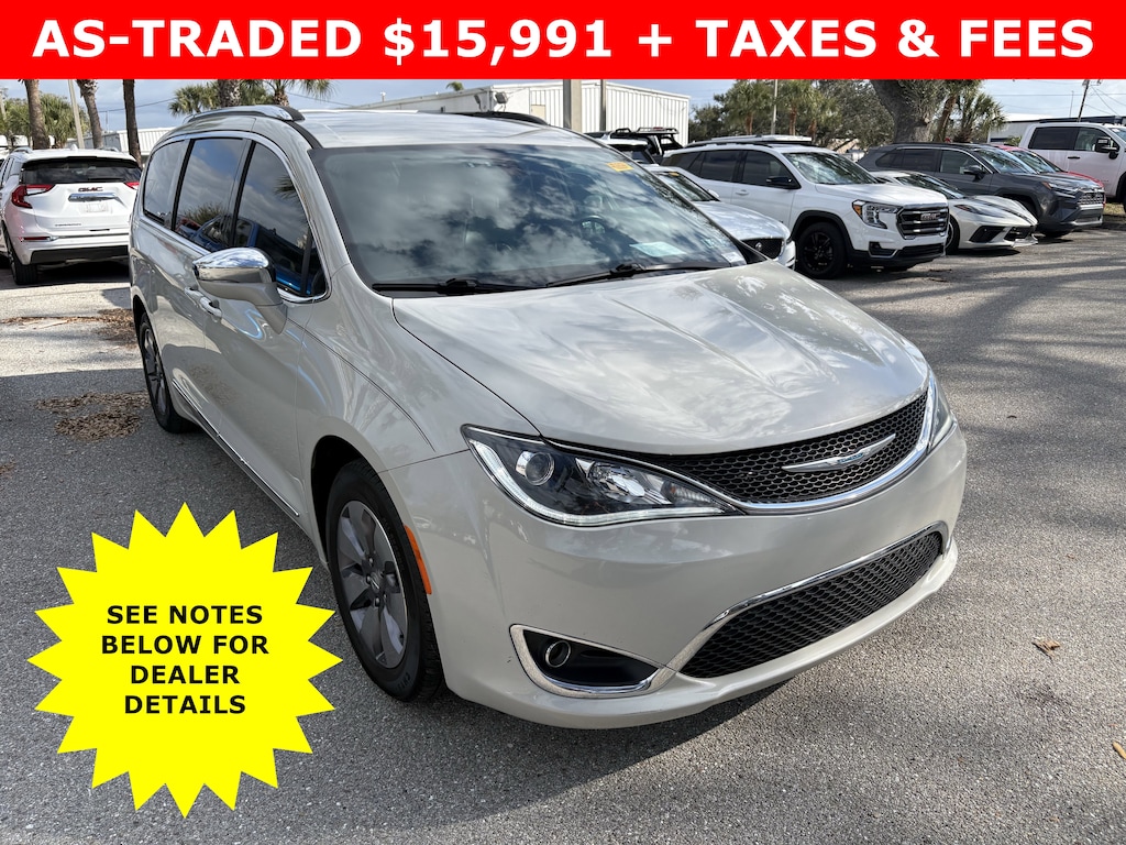 Used 2020 Chrysler Pacifica Hybrid 35th Anniversary Limited Minivan