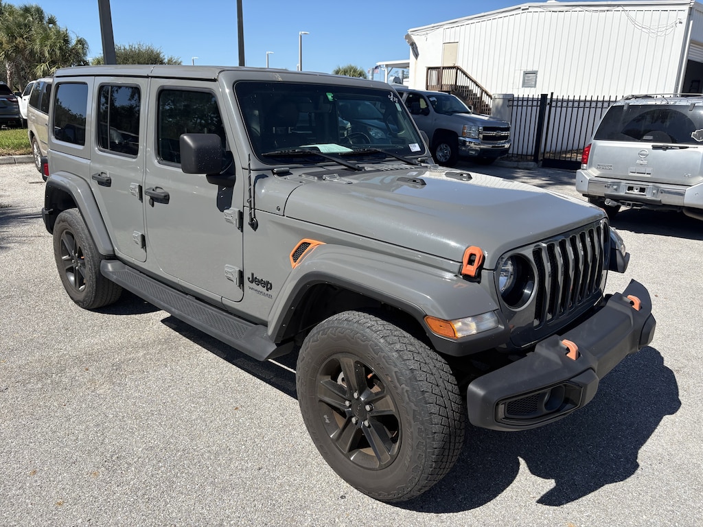 Used 2022 Jeep Wrangler Unlimited Sahara Altitude