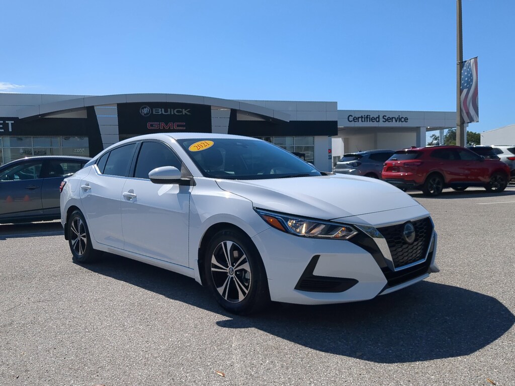 Used 2021 Nissan Sentra SV Xtronic CVT Sedan